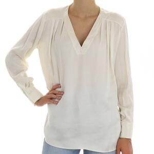 BLUSA SCOLLO V KING KONG AVORIO